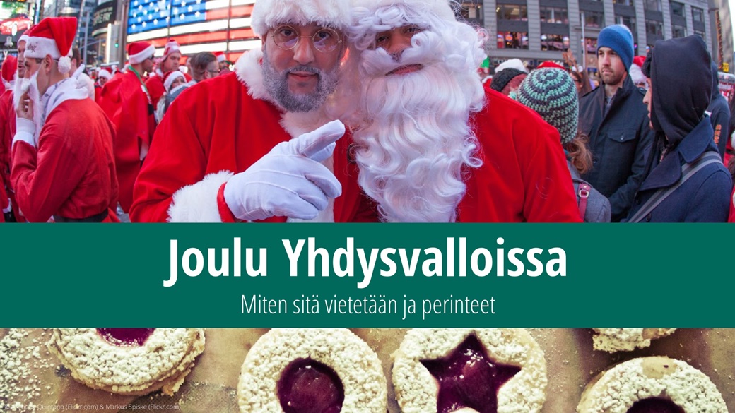 Joulu Yhdysvalloissa – miten sitä vietetään ja perinteet | © Anthony Quintano, Flickr.com, © Markus Spiske, Flickr.com