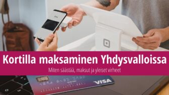 Maksaminen Yhdysvalloissa – opas, luottokortit ja temppuja