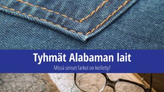 Tyhmät Alabaman lait: Missä siniset farkut on kielletty?