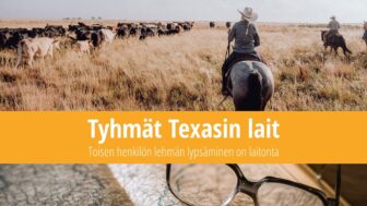 Tyhmät Texasin lait: Toisen lehmän lypsäminen on laitonta