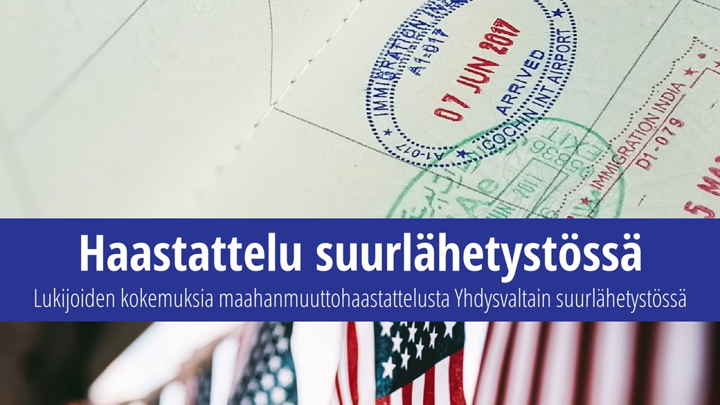 Suurlähetystön haastattelutarinoita: USA:n viisumin hakeminen | © Unsplash.com