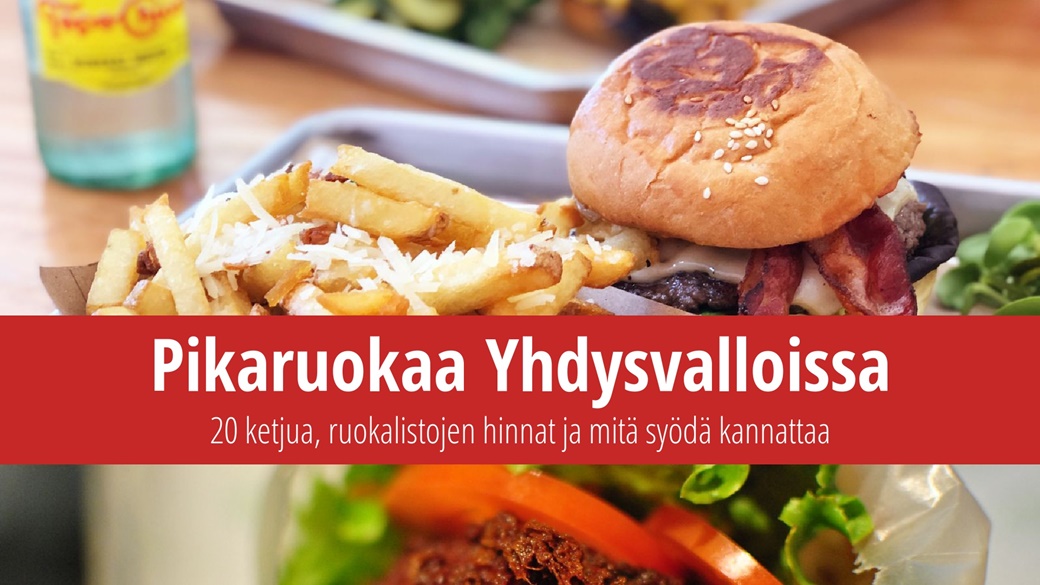 Pikaruokaa Yhdysvalloissa – hinnat 20 ketjun ruokalistoilla | © Sarah Stierch / Flickr.com, © angela n. / Flickr.com