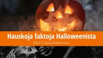 Halloweenin hauskoja faktoja – nämä 12 asiaa pelottavat sinua!