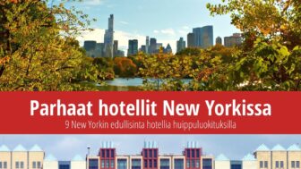 9 New Yorkin edullisinta hotellia huippuluokituksilla