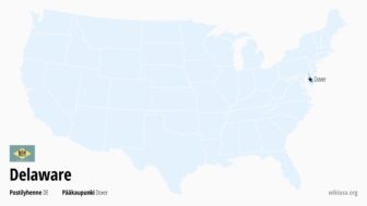 Delaware (osavaltio) – faktat, kaupungit, sää ja kartta