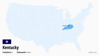 Kentucky (osavaltio) – faktat, kaupungit, sää ja kartta