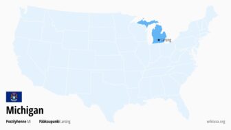 Michigan (osavaltio) – faktat, kaupungit, sää ja kartta