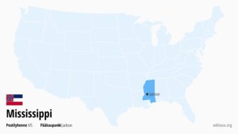 Mississippi (osavaltio) – faktat, kartta, kaupungit ja sää