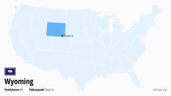 Wyoming (osavaltio) – faktat, kartta, nähtävyydet ja sää