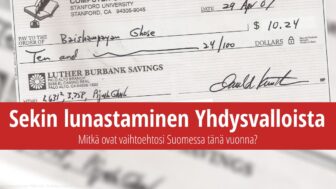 Kuinka lunastaa sekki Yhdysvalloista Suomessa (Ratkaisut vuodelle 2025)