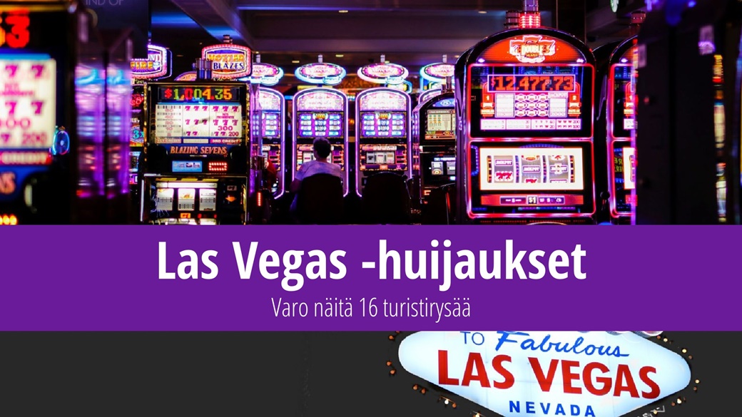 19 Las Vegasin turistihuijausta, joita kannattaa varoa | © Unsplash.com