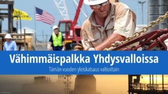 Minimipalkka Yhdysvalloissa 2024 – yleiskatsaus osavaltioittain