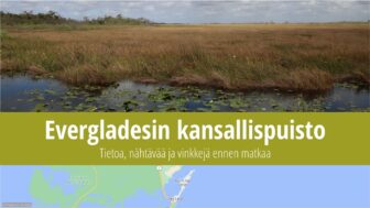 Evergladesin kansallispuisto – matkaopas, kuvat, kartta