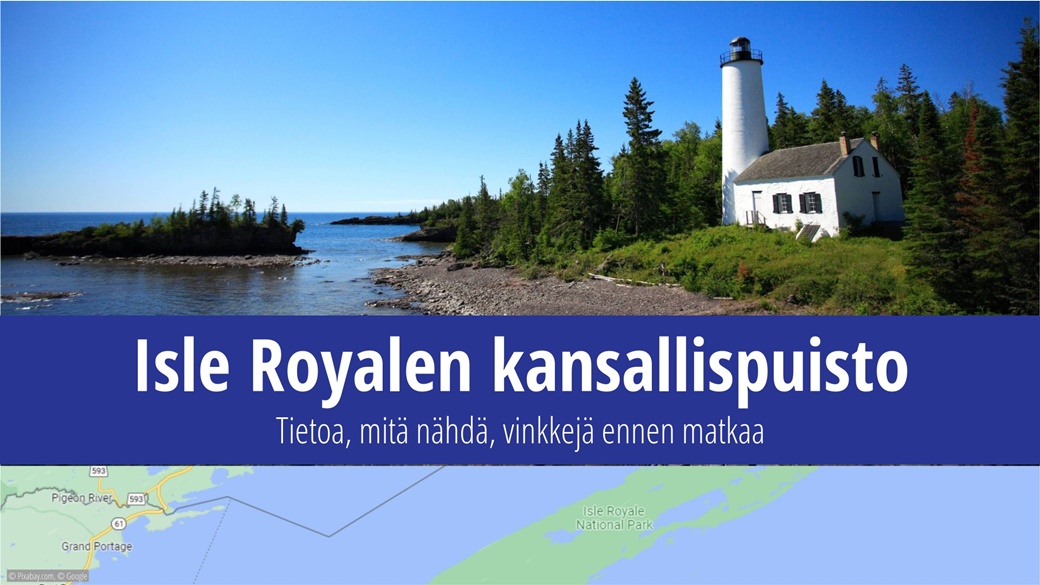 Majakka Isle Royalen kansallispuistossa | © Ray Dumas