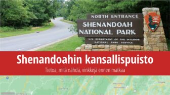 Shenandoahin kansallispuisto – kuvat, matkaopas, tietoa