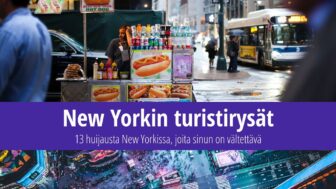 13 huijausta New Yorkissa, joita sinun on vältettävä