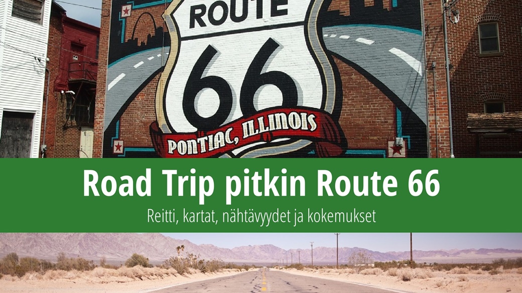 Road Trip pitkin Route 66: Matkareitti, kartat, nähtävyydet ja kokemukset | © pixabay.com