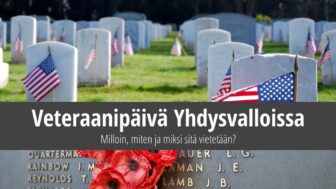 Veteraanipäivä Yhdysvalloissa – milloin ja miksi sitä vietetään?